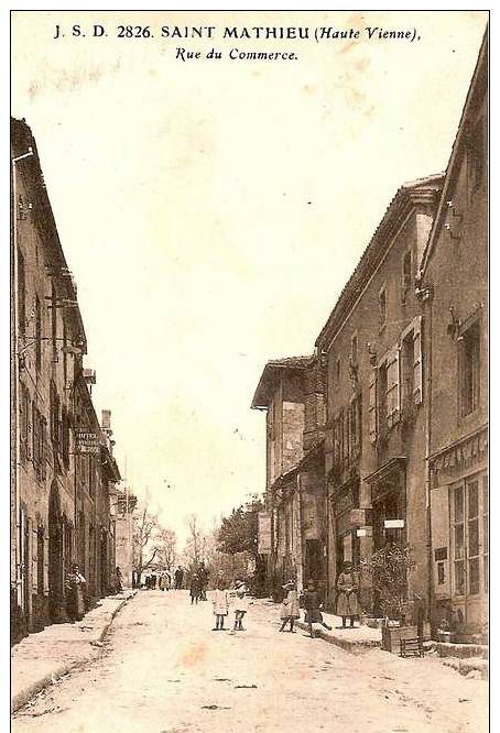 Archive rues de Saint-Mathieu