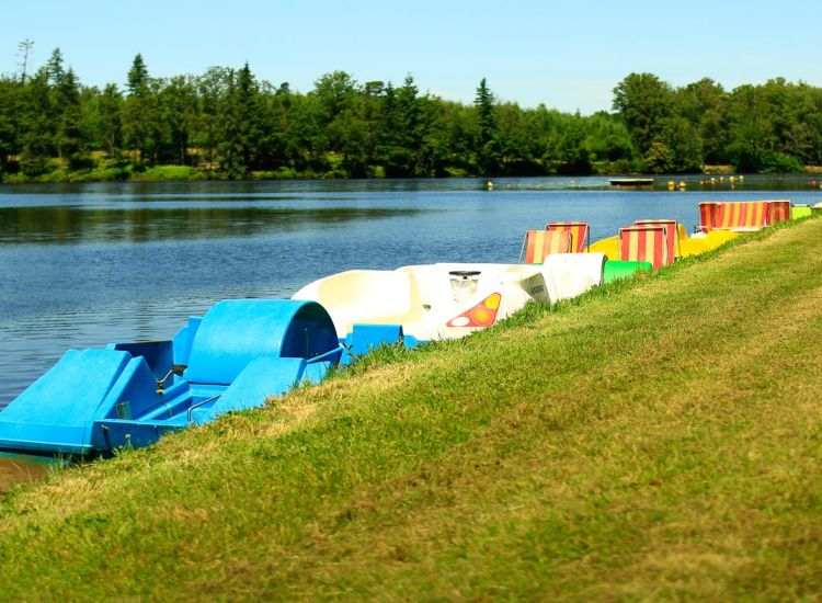 Activités sur le lac de Saint-Mathieu