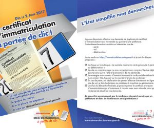 Information certificat d'immatriculation