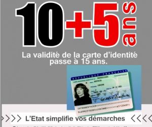 Informations carte d'identité